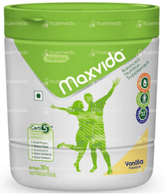 Maxvida Vanilla Flavour Jar 200Gm