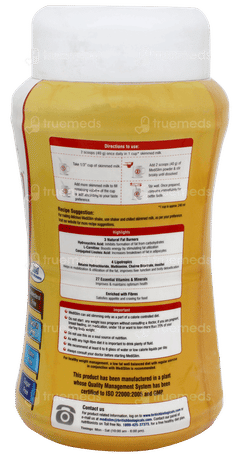 Medislim Vanilla Flavour Sugar Free Powder Jar 500gm Medislim Vanilla Flavour Sugar Free Powder Jar 500gm