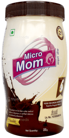 MICRO MOM CHOCOLATE FLAVOUR POWDER 200GM