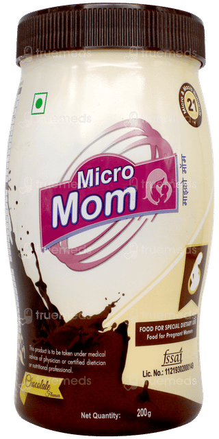 Micro Mom Chocolate Flavour Powder 200gm