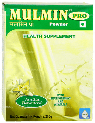 Mulmin Pro Vanilla Flavoured Powder 200gm