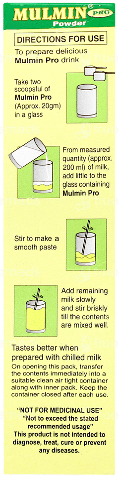 Mulmin Pro Vanilla Flavoured Powder 200gm