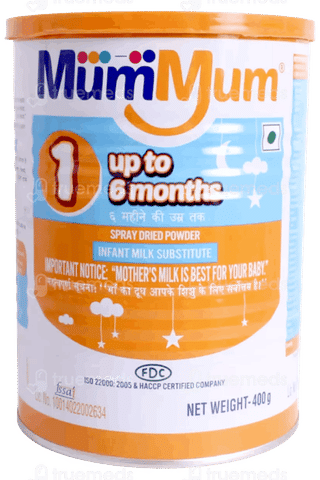 Mummum 1 Upto 6 Months Powder 400Gm