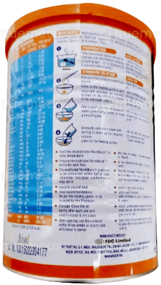 Mummum 1 Upto 6 Months Powder 400Gm
