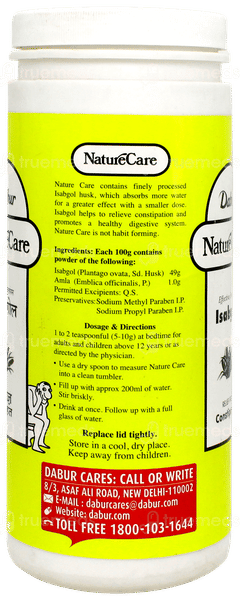 Dabur Nature Care Isabgol Powder 375gm