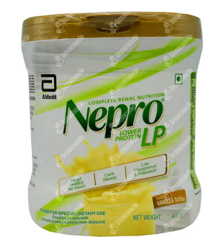 Nepro Lp Vanilla Toffee Flavour Powder 400gm