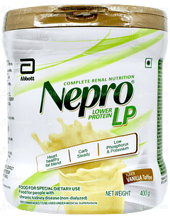 Nepro Lp Vanilla Toffee Flavour Powder 400gm