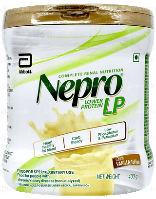 Nepro Lp Vanilla Toffee Flavour Powder 400gm