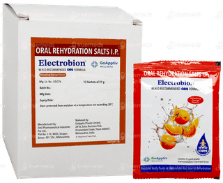 Electrobion Orange Flavour Powder 21Gm