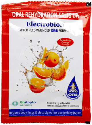Electrobion Orange Flavour Powder 21Gm