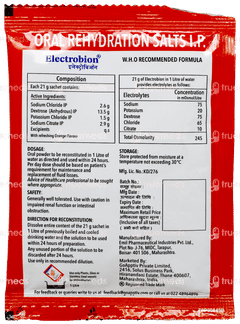 Electrobion Orange Flavour Powder 21Gm Electrobion Orange Flavour Powder 21Gm