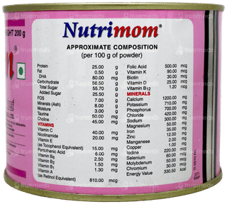 Nutrimom New Cardamom Flavour Powder 200Gm