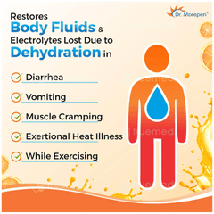 Dr Morepen Premium Ors Orange Flavour Powder 21.8gm