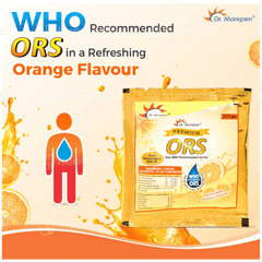 Dr Morepen Premium Ors Orange Flavour Powder 21.8gm