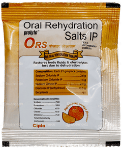 Prolyte Ors Orange Flavour Sachet 21gm
