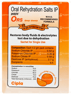 Prolyte Ors Orange Flavour Sachet 4.2gm
