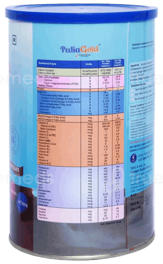 Pediagold Chocolate Powder 400Gm