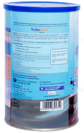 Pediagold Chocolate Powder 400Gm