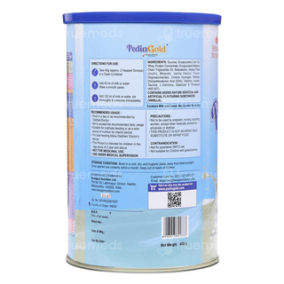 Pediagold Vanilla Powder 400Gm