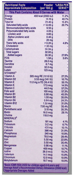 Pediasure Advance + Vanilla Flavour Refill Powder 400Gm