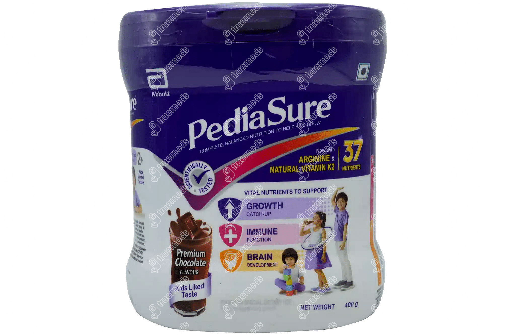 Pediasure Premium Chocolate Powder 400 Gm Jar - Uses, Side Effects ...