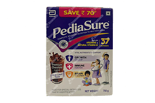 Pediasure Premium Chocolate Flavour Refill Powder 750gm