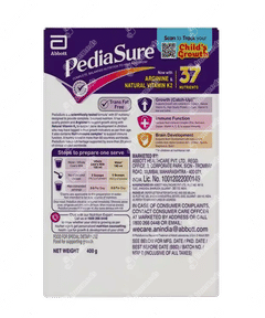 Pediasure Vanilla Flavour Refill Powder 400gm