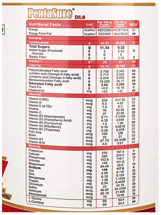 Pentasure Dls Vanilla Flavour Powder 400Gm