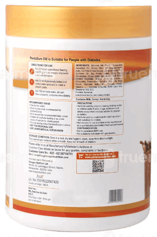 Pentasure Dm Chocolate Powder 400 Gm
