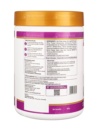 Pentasure Hp Banana Vanilla Flavour Powder 400Gm