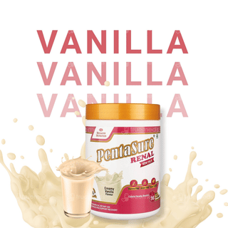 Pentasure Renal Vanilla Flavour Sucrose Free Powder Jar 400Gm