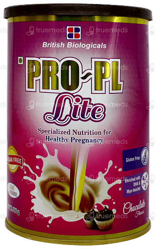 Pro Pl Lite Chocolate Flavour Sugar Free Powder 200gm