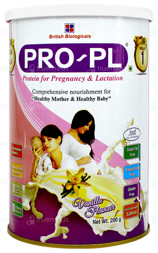 Pro Pl Vanilla Flavour Powder 200gm