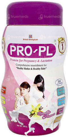 Pro Pl Vanilla Flavour Powder 500gm Pro Pl Vanilla Flavour Powder 500gm