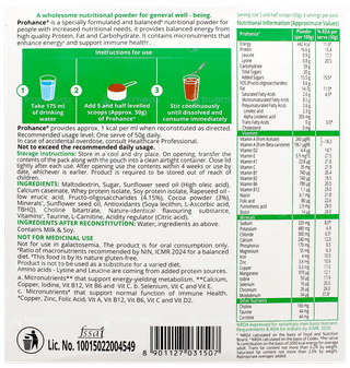 Prohance Chocolate Flavour Refill Powder 200Gm