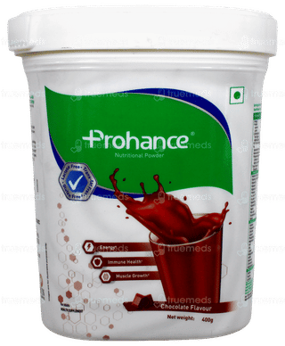 Prohance Chocolate Flavour Powder Jar 400Gm