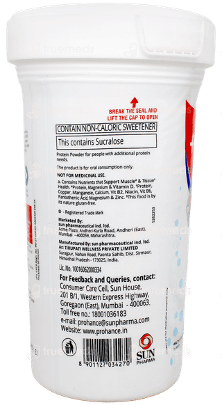 Prohance Hp Vanilla Flavour Sucrose Free Powder Jar 400Gm