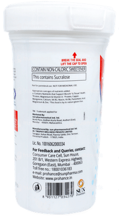 Prohance Hp Vanilla Flavour Sucrose Free Powder Jar 400gm