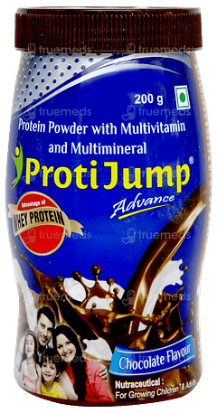 Protijump Advance Chocolate Delight Flavour Powder 200gm Protijump Advance Chocolate Delight Flavour Powder 200gm