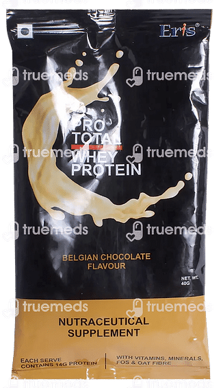 Prototal Whey Protein Belgian Chocolate Powder 40 GM