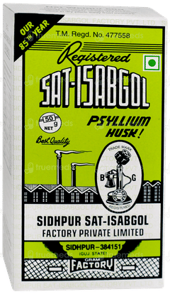 Telephone Brand Sat Isabgol Psyllium Husk 50gm