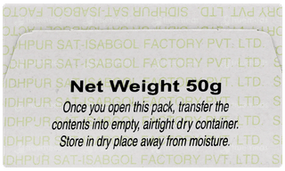 Telephone Brand Sat Isabgol Psyllium Husk 50gm
