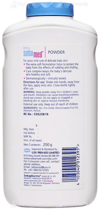 Sebamed Baby Powder 200gm