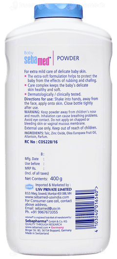 Sebamed Baby Powder 400gm