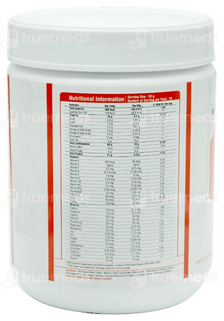 Semital Advanced Nutrition Vanilla Flavour No Added Sugar Powder Jar 500Gm