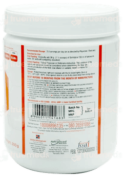 Semital Advanced Nutrition Vanilla Flavour No Added Sugar Powder Jar 500Gm