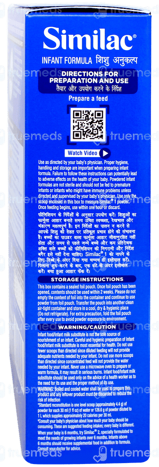 Similac 1 Upto 6 Months Infant Formula Refill Powder 400gm
