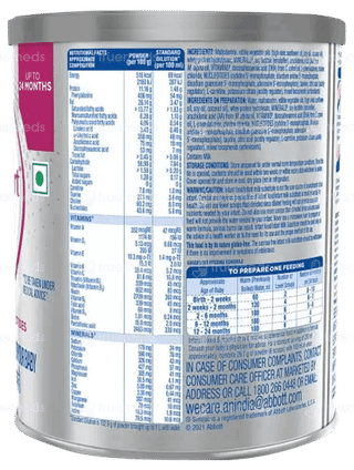 Similac Total Comfort Upto 24 Months Sucrose Free Infant Formula Powder Tin 350Gm
