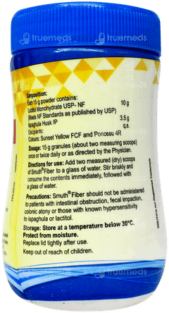 Smuth Fiber Lemon Orange Flavour Granules 105Gm