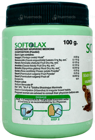 Softolax Saunf Flavour Churan 100Gm